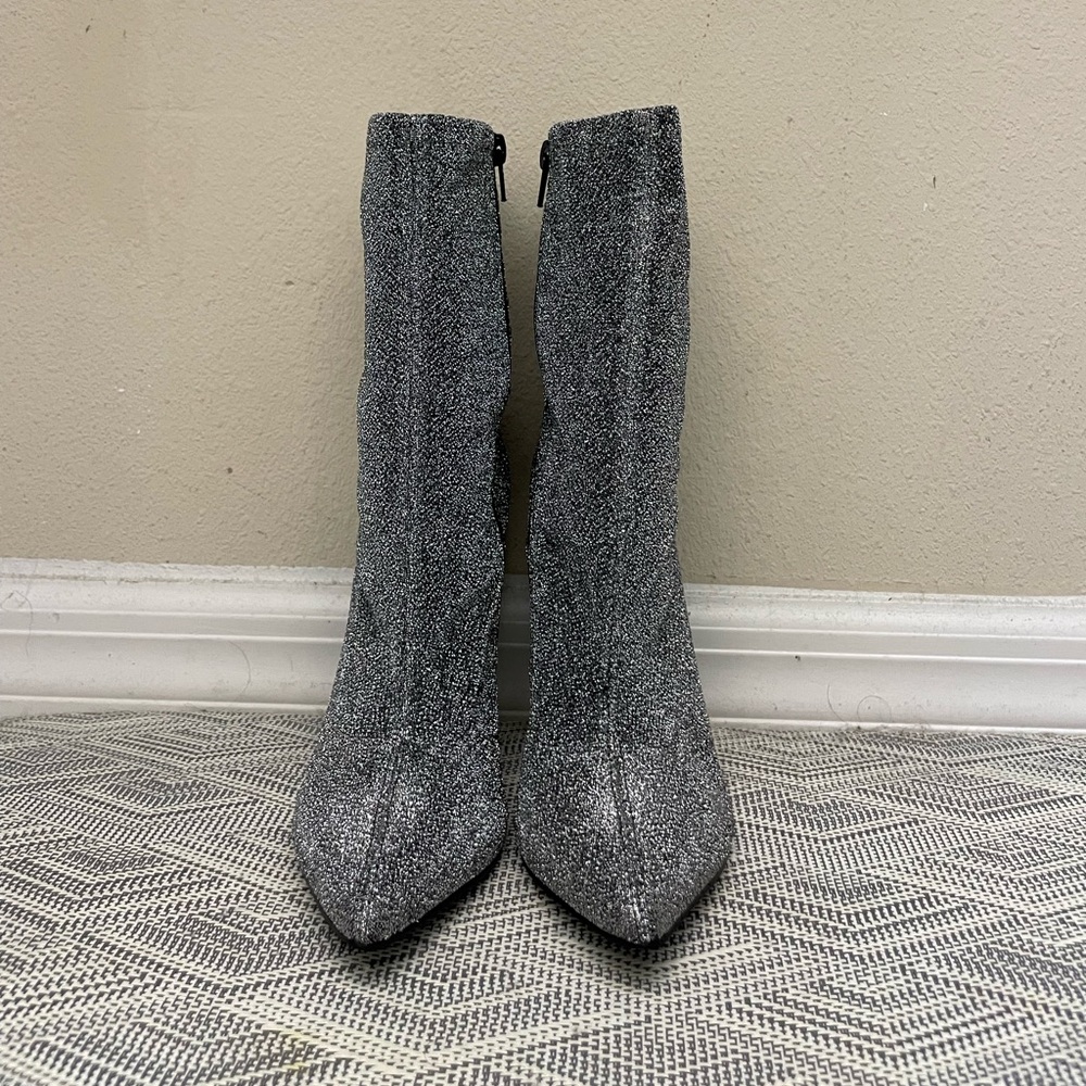 Silver heels